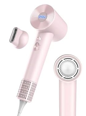 Negative Ionic Hair Dryer， 1200W High-Speed Blow Dryer， 1