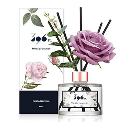 396 st. Rose Flower Reed Diffuser， Vanilla Lavender(Also
