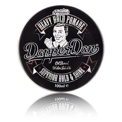 Heavy Hold Pomade By Dapper Dan， Superior Hold， Petrolatu