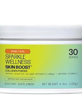 Sparkle Skin Boost Orange Verisol Collagen Peptides Prote