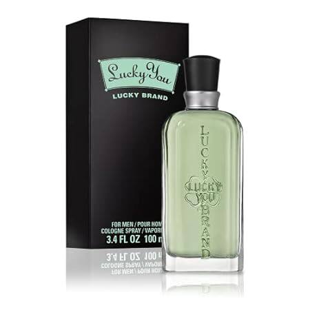 LUCKY You Cologne Spray for Men， Day or Night Casual Scen