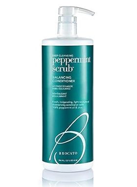 Brocato Peppermint Scrub Balancing Conditioner， 32 oz | D