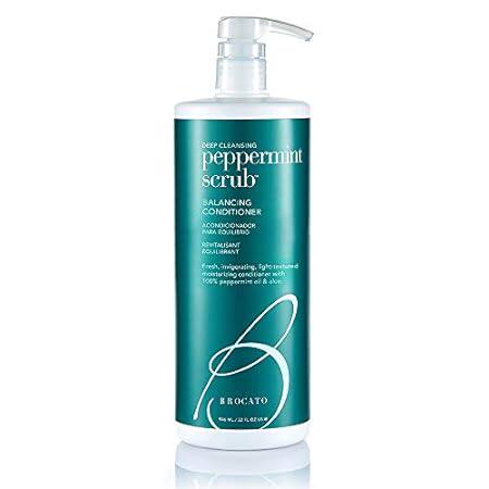 Brocato Peppermint Scrub Balancing Conditioner， 32 oz | D