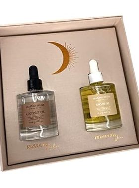 AMAZONICA BELEZA Kit Argan Oil and Coconut Oil for Hair -