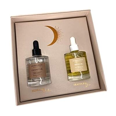 AMAZONICA BELEZA Kit Argan Oil and Coconut Oil for Hair -