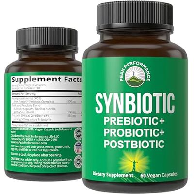 Synbiotic = Prebiotic + Probiotic + Postbiotic 3-in-1 Sup
