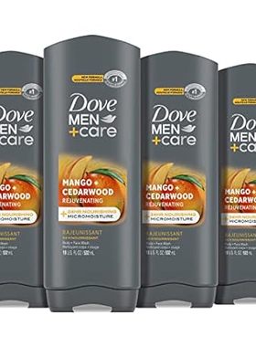DOVE MEN + CARE Body Wash Rejuvenating Mango + Cedarwood