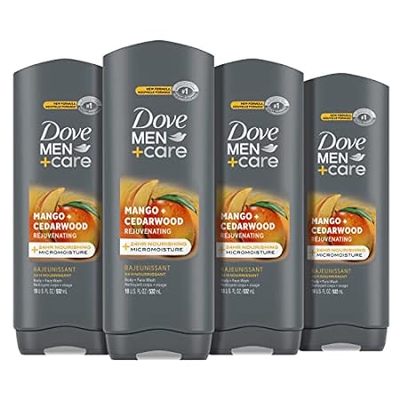 DOVE MEN + CARE Body Wash Rejuvenating Mango + Cedarwood