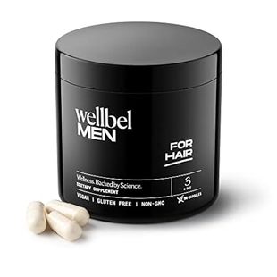 WELLBEL Men Clean Supplement for Hair， Skin， and Nails， V