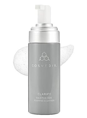 COSMEDIX Clarify Salicylic Acid Foaming Cleanser， Exfolia