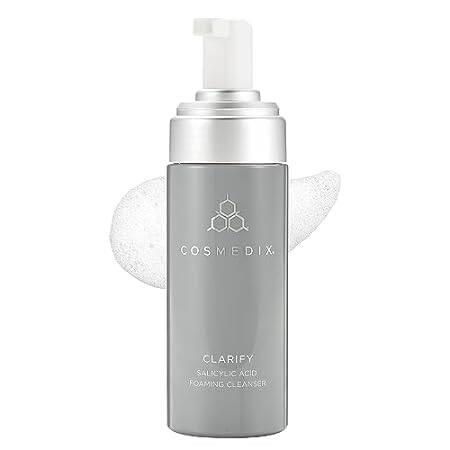 COSMEDIX Clarify Salicylic Acid Foaming Cleanser， Exfolia