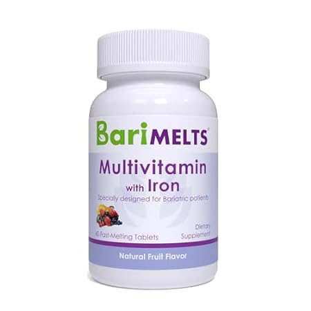 BariMelts Bariatric Multivitamin with Iron - 1 Month Supp