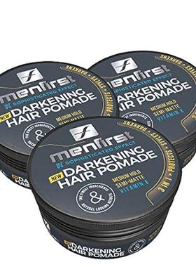 Menfirst - Hair Pomade for Men - Instant Gray Coverage fo