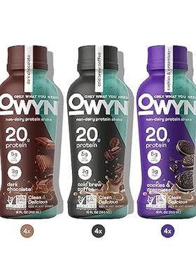 Owyn Plant Based Protein Shake， 20g Vegan Protein from Or