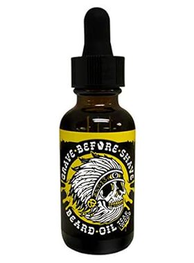 Grave Before Shave Teakwood Beard Oil 1 oz. Bottle with D