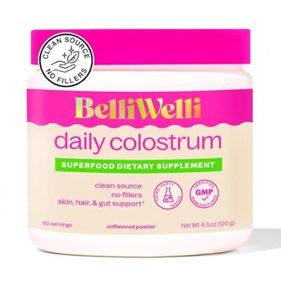 Premium Colostrum Powder by BELLIWELLI - Clean Source， Hi