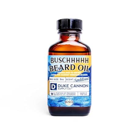 Duke Cannon Busch Beard Oil - 3 oz | Natural Conditioning