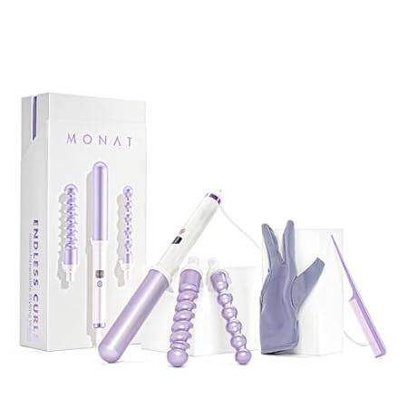 MONAT Endless Curls Wand Curling Iron – Interchangeable 2