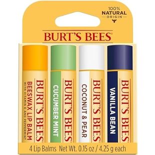 Lip Balm Coconut Mint Bees Cucumber Burt Beeswax