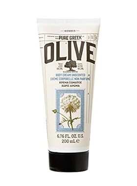 KORRES Olive Body Cream， Unscented， 6.76 fl. oz.