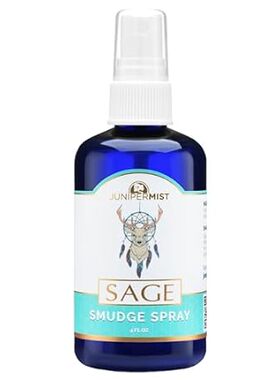 White Sage Smudge Spray (4 Fl Oz) - for Cleansing Negativ