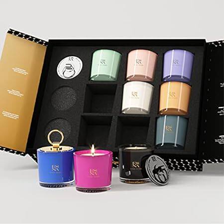 ESNA HOME Mega Luxury Aromatherapy Scented Candle Gift Se