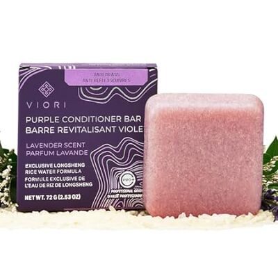Viori Purple Conditioner Bar - Handcrafted with Longsheng
