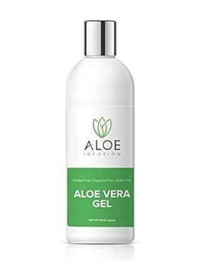 Organic Aloe Vera Gel - Deeply Hydrating， Skin Nourishing