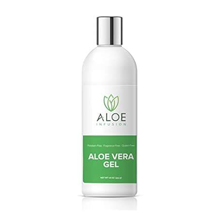 Organic Aloe Vera Gel - Deeply Hydrating， Skin Nourishing
