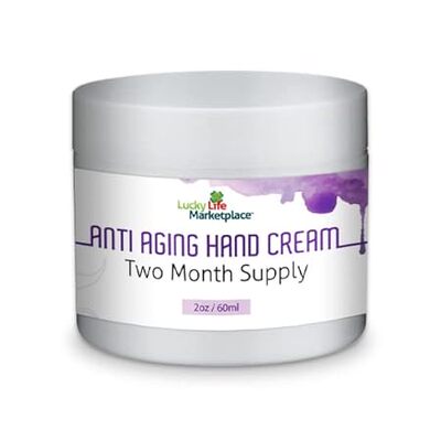 ANTI AGING HAND CREAM - 2 Month Supply - Help Soften， Smo