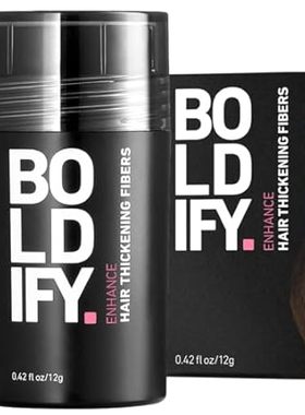 BOLDIFY Hair Fibers (12g) Fill In Fine and Thinning Hair