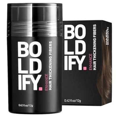 BOLDIFY Hair Fibers (12g) Fill In Fine and Thinning Hair
