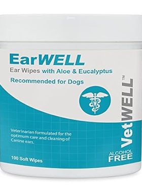 Dog Ear Wipes - Otic Cleaning Wipes for Infections and Co