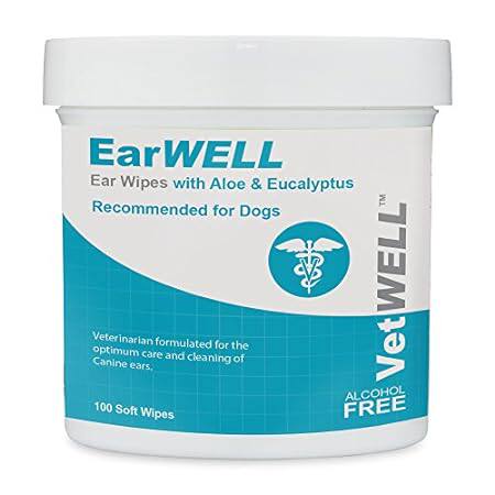 Dog Ear Wipes - Otic Cleaning Wipes for Infections and Co