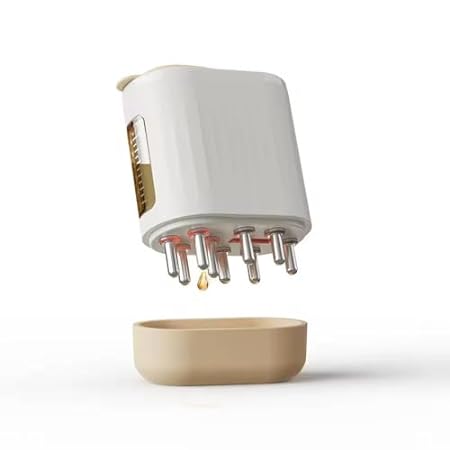 Hair Oil Applicator， Scalp Massager with， Electric Hair O