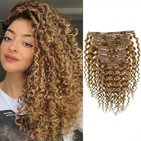 Loxxy Curly Clip in Hair Extensions For Black Women 3B 3C