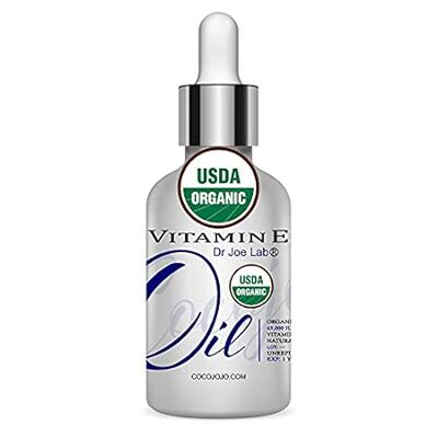 Dr Joe Lab Organic Vitamin E Oil USDA Certified Tocophero
