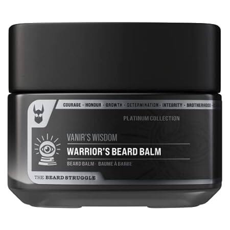The Beard Struggle Warrior’s Beard Balm - Platinum Collec