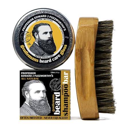 Beard Care Grooming Kit Gift Set | Professor Fuzzworthy B