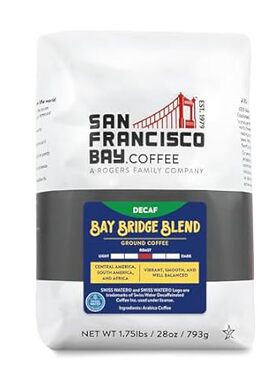 San Francisco Bay Ground Coffee - DECAF Bay Bridge Blend
