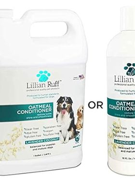 Lillian Ruff Calming Oatmeal Pet Conditioner for Dry Skin