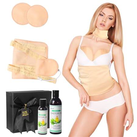 Organic Castor Oil，Reusable Castor Oil Pack wrap，Suitable