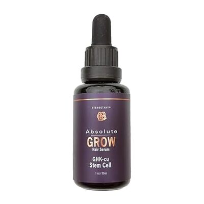 Absolute GROW: GHK-cu Copper Peptide Hair Growth Serum fo