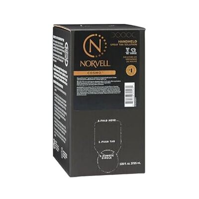 Norvell Spray Tan Solution， Cosmo， Blend of Warm Brown &a