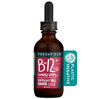 Freshfield B12 Complex Drops， Vitamin B Complex， Vegan Fr