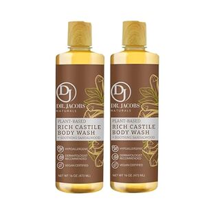 Dr Jacobs Naturals Pure Castile Liquid Soap Body Wash - G