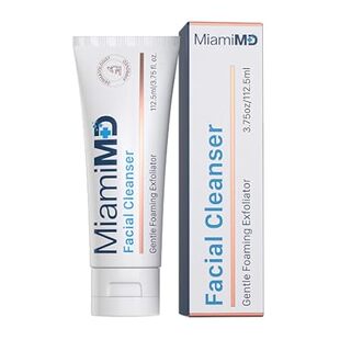 Foaming Facial Cleanser - Gentle Exfoliating Face Wash fo