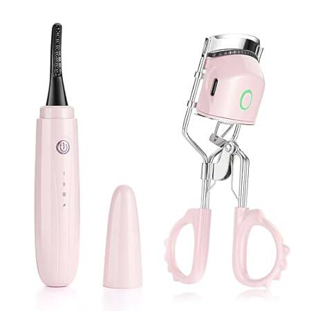 2 Pack Electric Heated Eyelash Curlers，Rapid Heated Lash