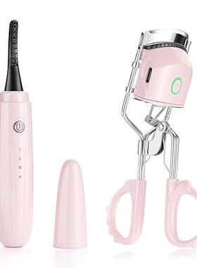 2 Pack Electric Heated Eyelash Curlers，Rapid Heated Lash