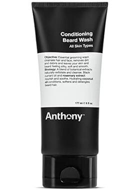 Anthony Conditioning Beard Wash， 6 Fl Oz， Contains Botani